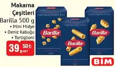 BARİLLA MAKARNA ÇEŞİTLERİ 500 G